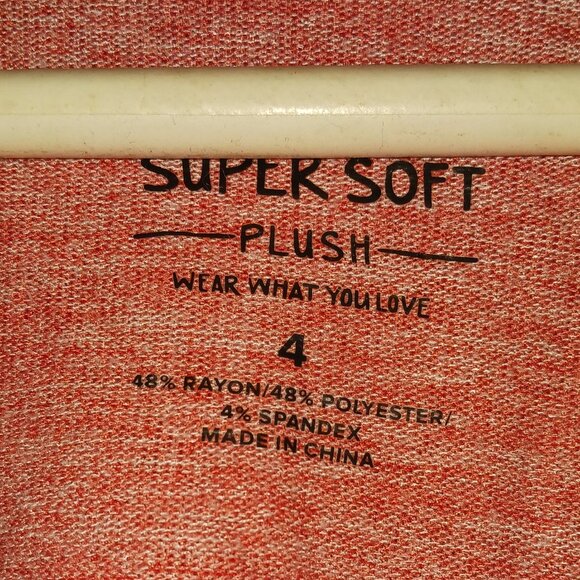 Torrid Super Soft Plush Pink Ladies Sweater - Picture 3 of 4